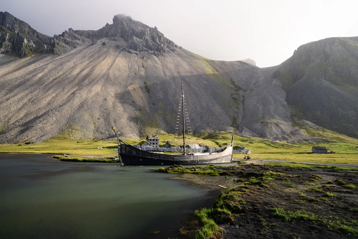 Icelandic viking ship