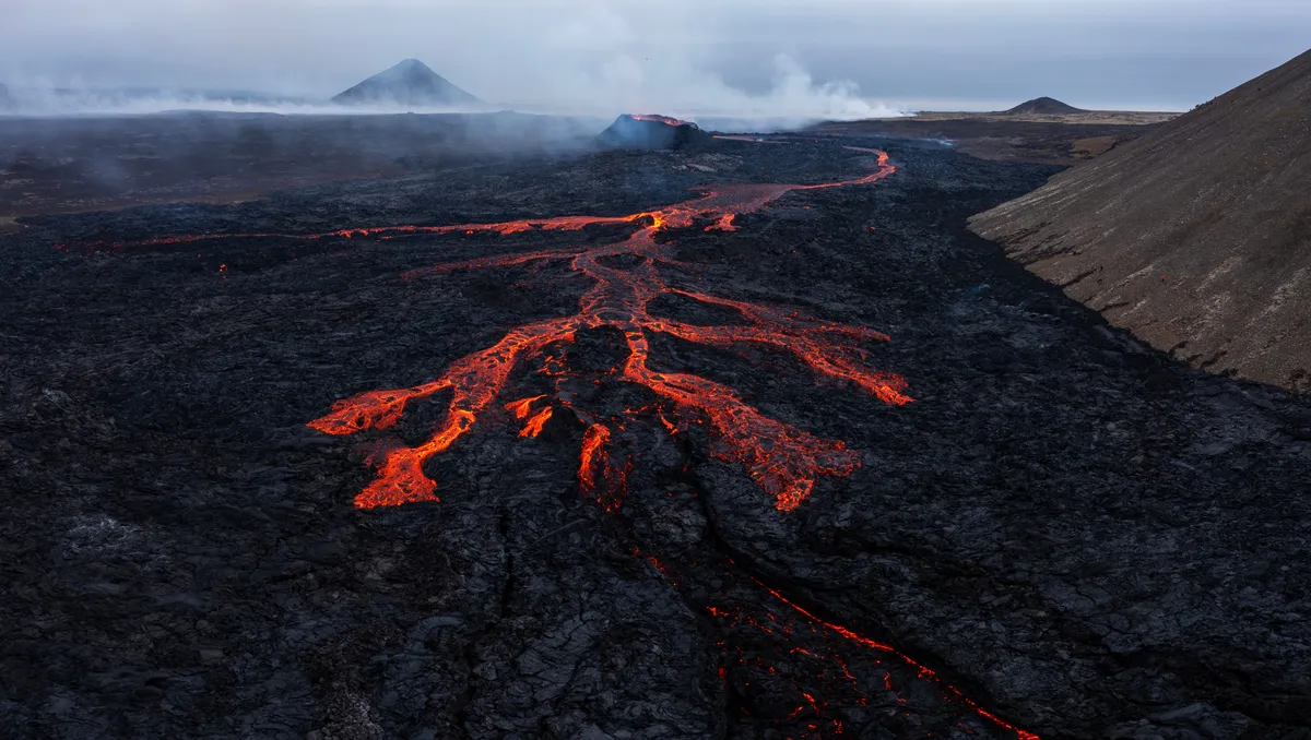 Iceland vulcano eruption