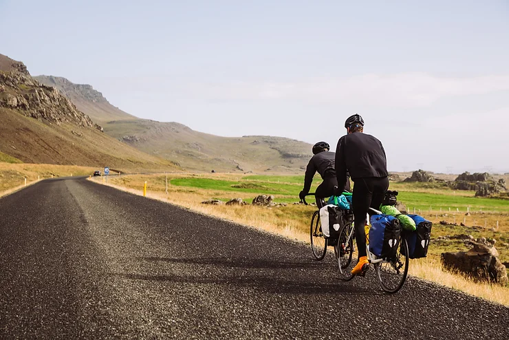 Itinéraires cyclables autour de l'Islande
