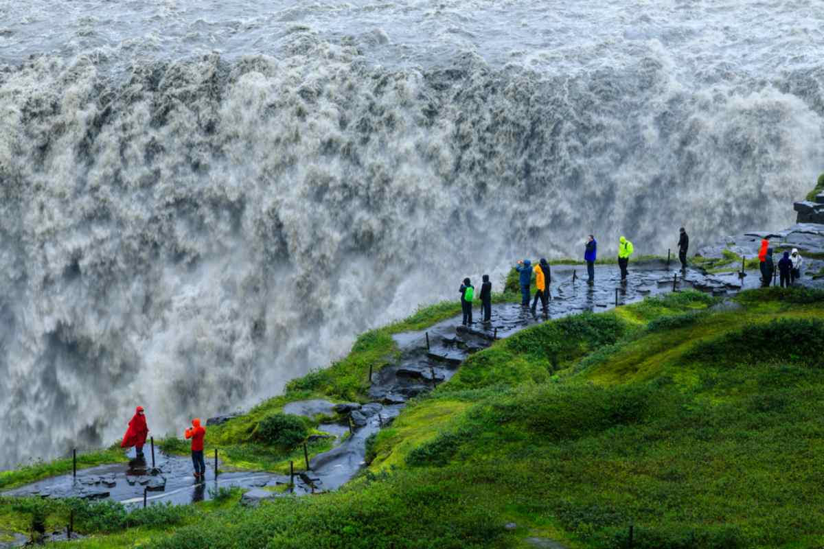 Dettifoss, Círculo de diamantes