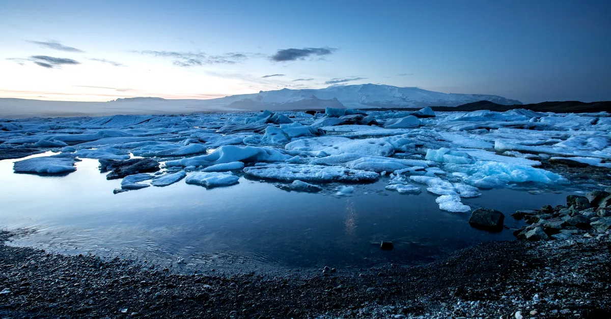 Jokulsarlon Glacier Lagoon in Iceland