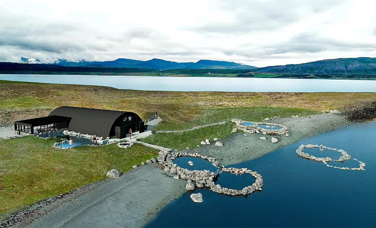 Hvammsvík Hot Springs