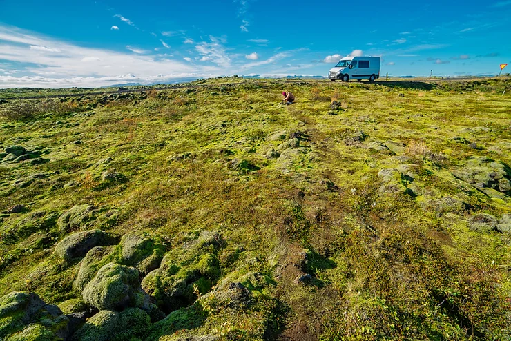 Campings para autocaravanas en Islandia