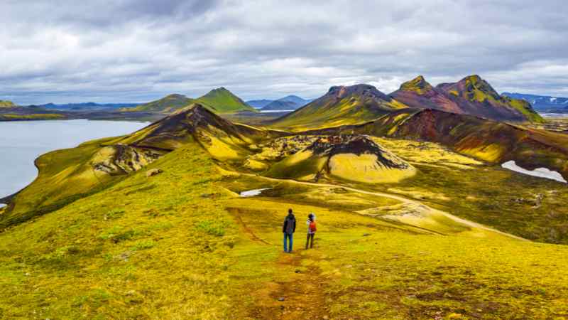 Zona de senderismo de Landmannalaugar Zona de senderismo de Landmannalaugar