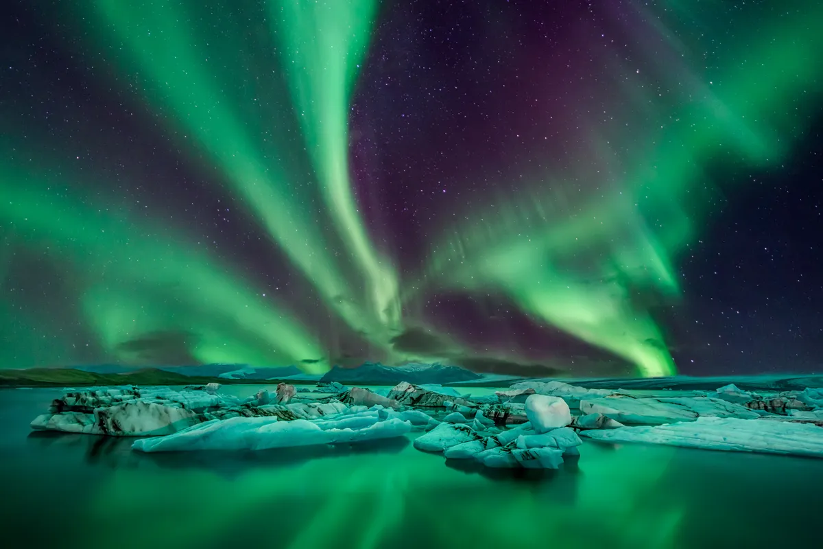 Auroras boreales en diciembre