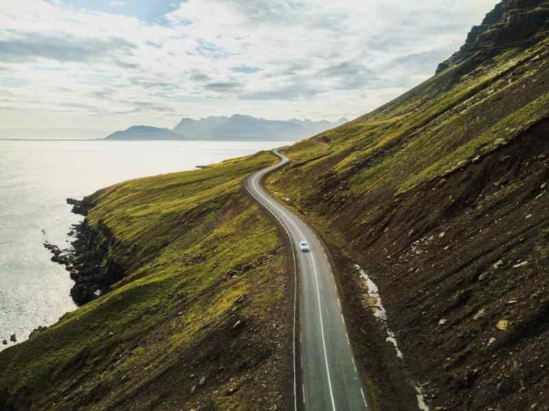 Été sur la Route Circulaire d'Islande