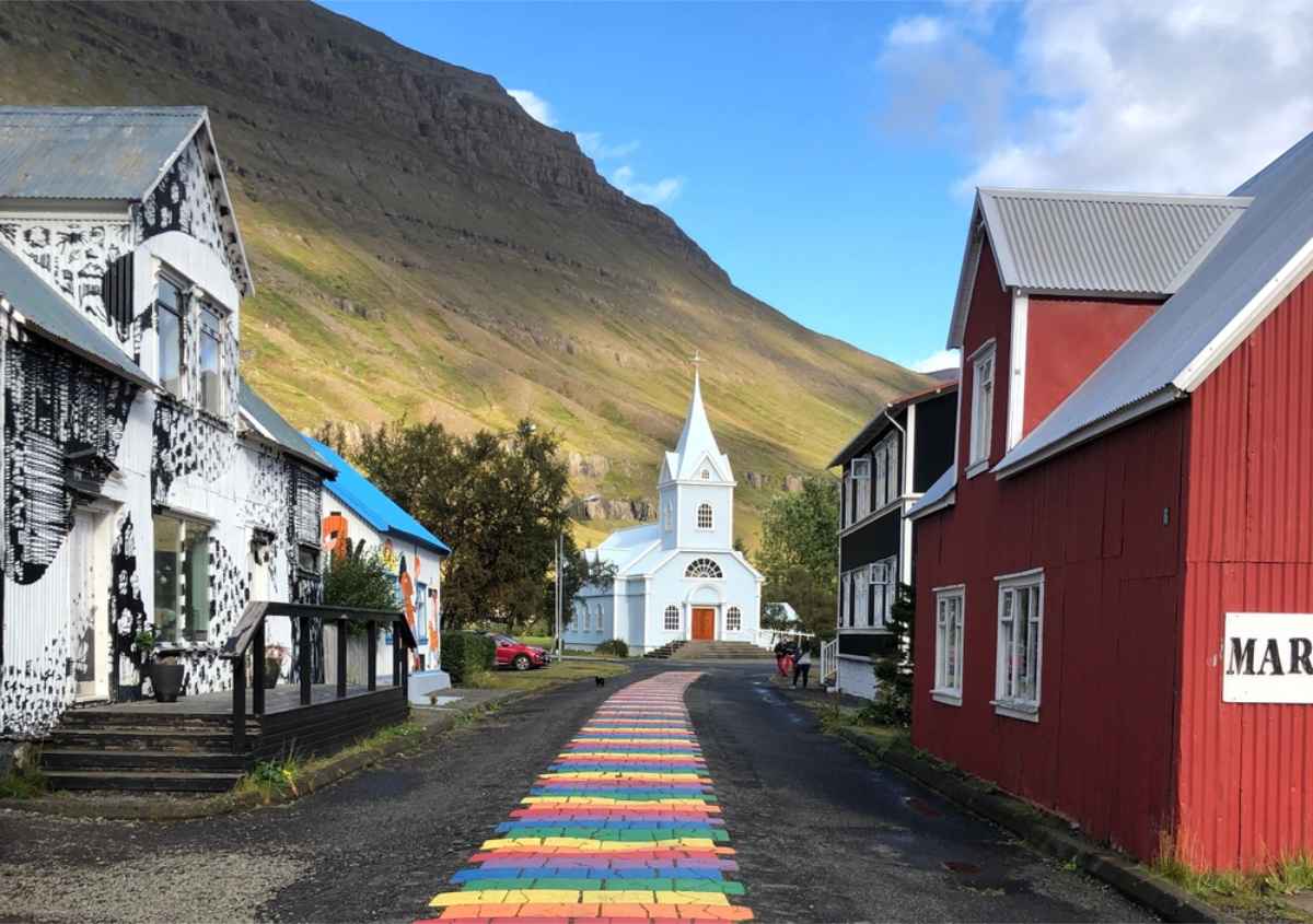 The pintoresque town of Seydisfjordur