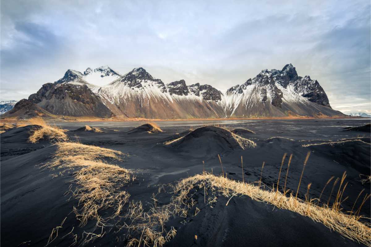 Stokksnes dans l&rsquo;est de l&rsquo;Islande