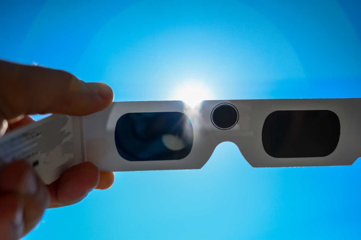Eclipse eye protection glasses