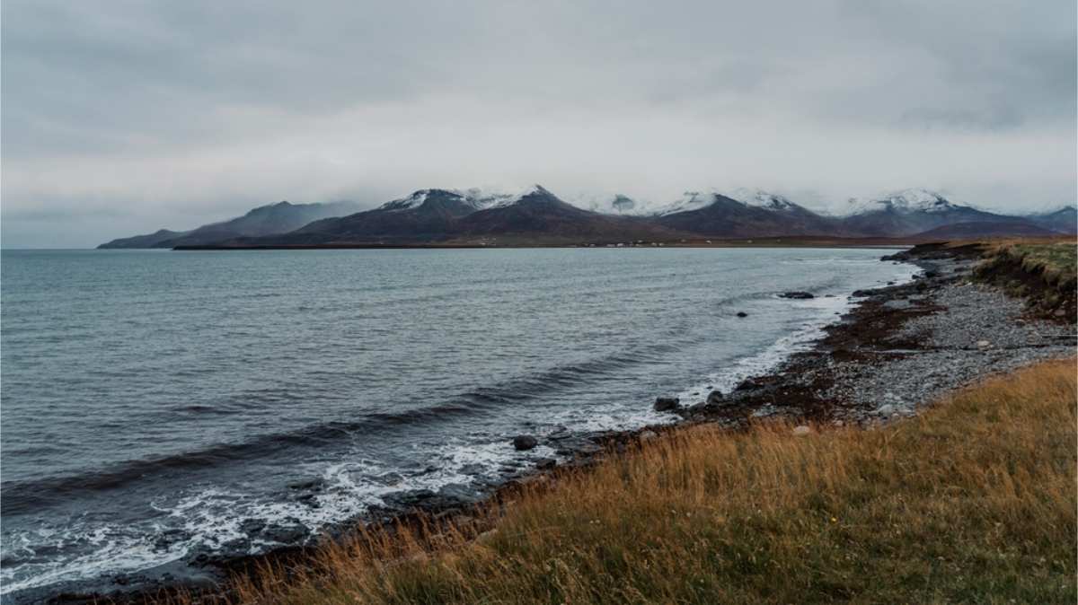 Beach at the Tjornes peninsula