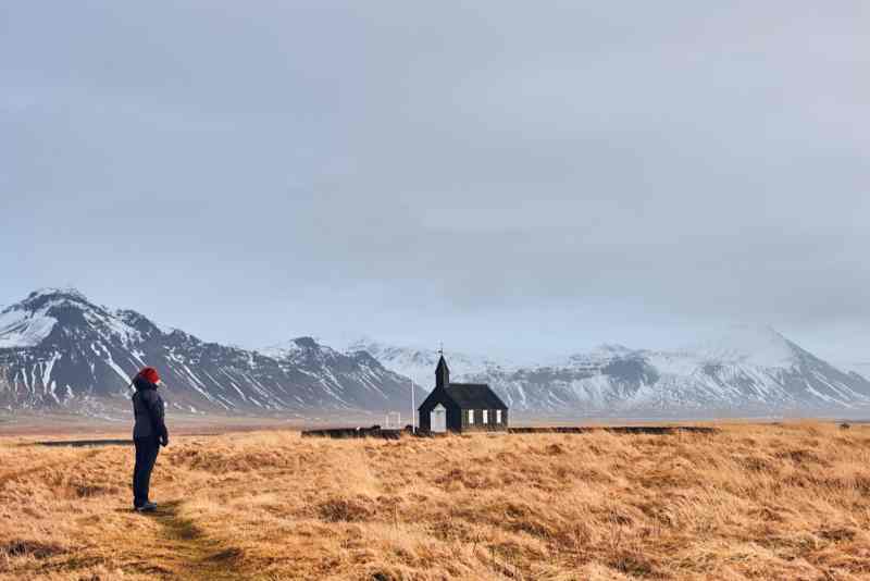 Budir Black Church Iceland