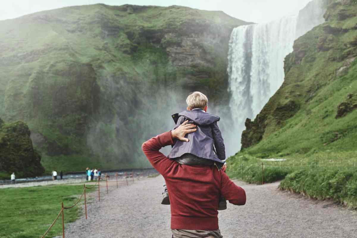 Family travel in Iceland