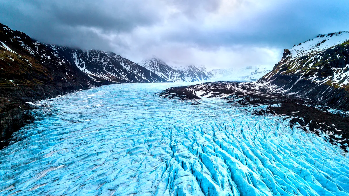Glaciers in iceland