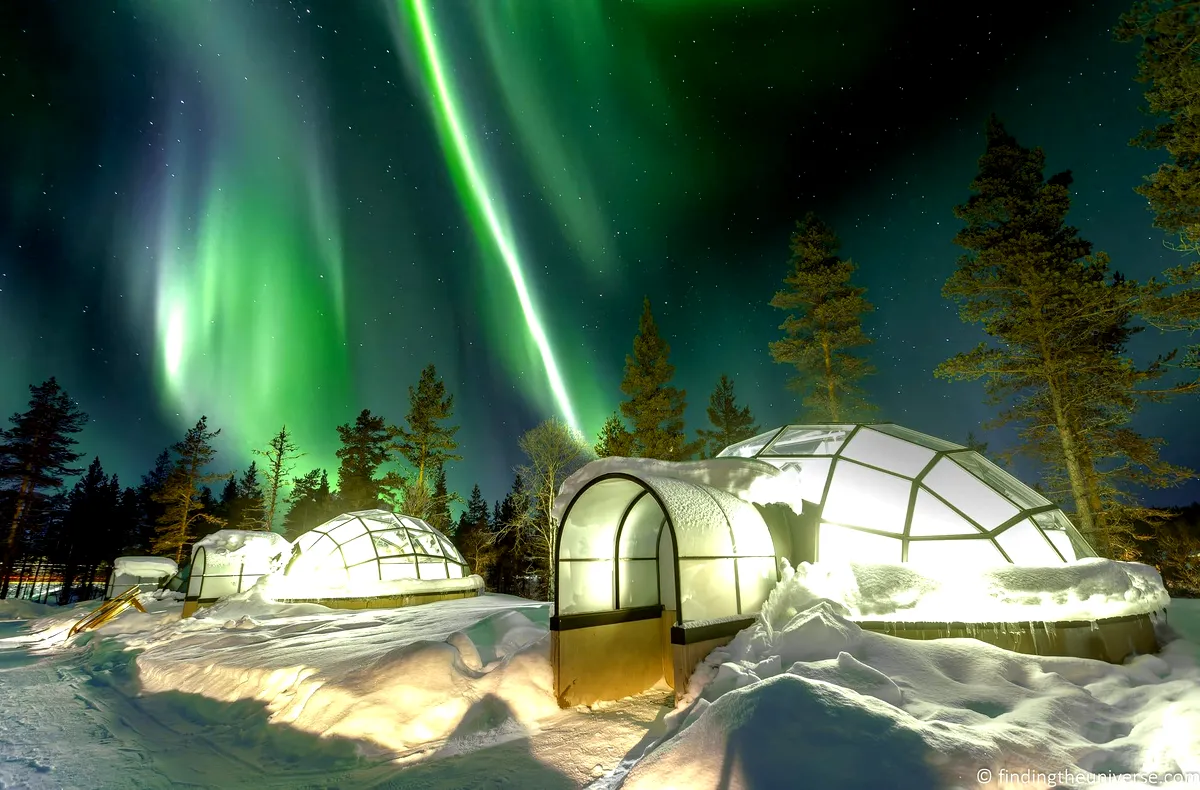 Glass Igloo in Iceland