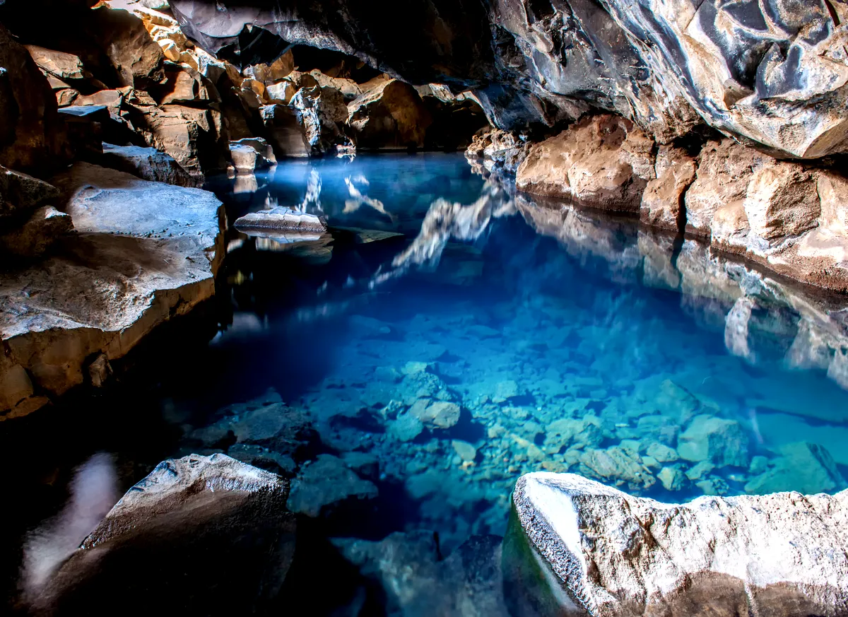 Grjótagjá Cave in Iceland