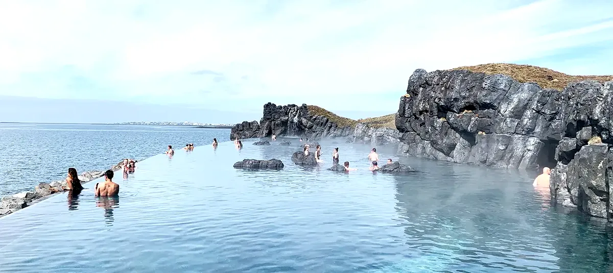 Sky Lagoon in Iceland